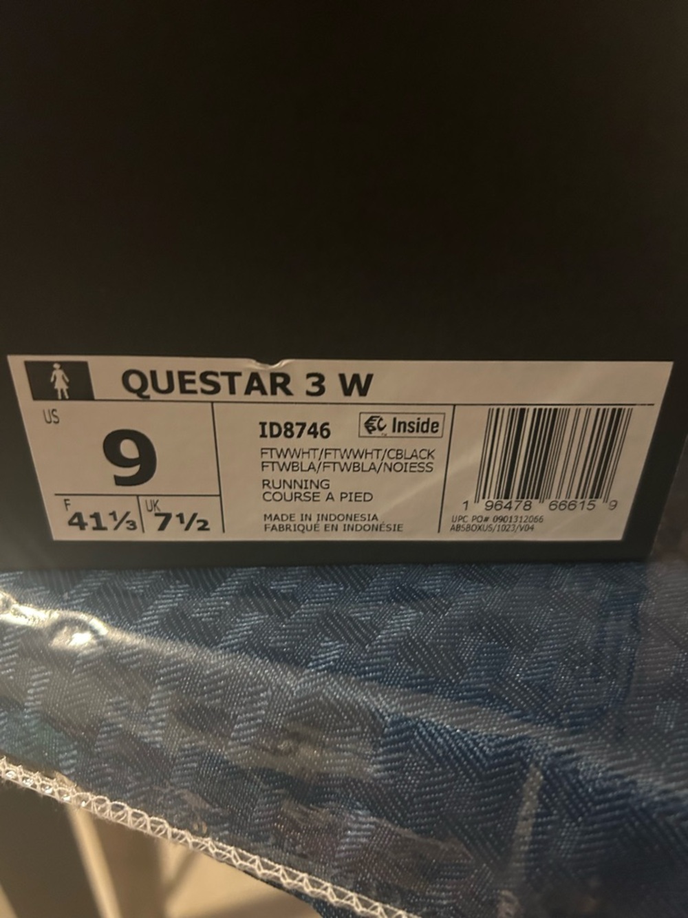 Adidas Women's Questar 3 Running Shoes - Picture 10 of 10